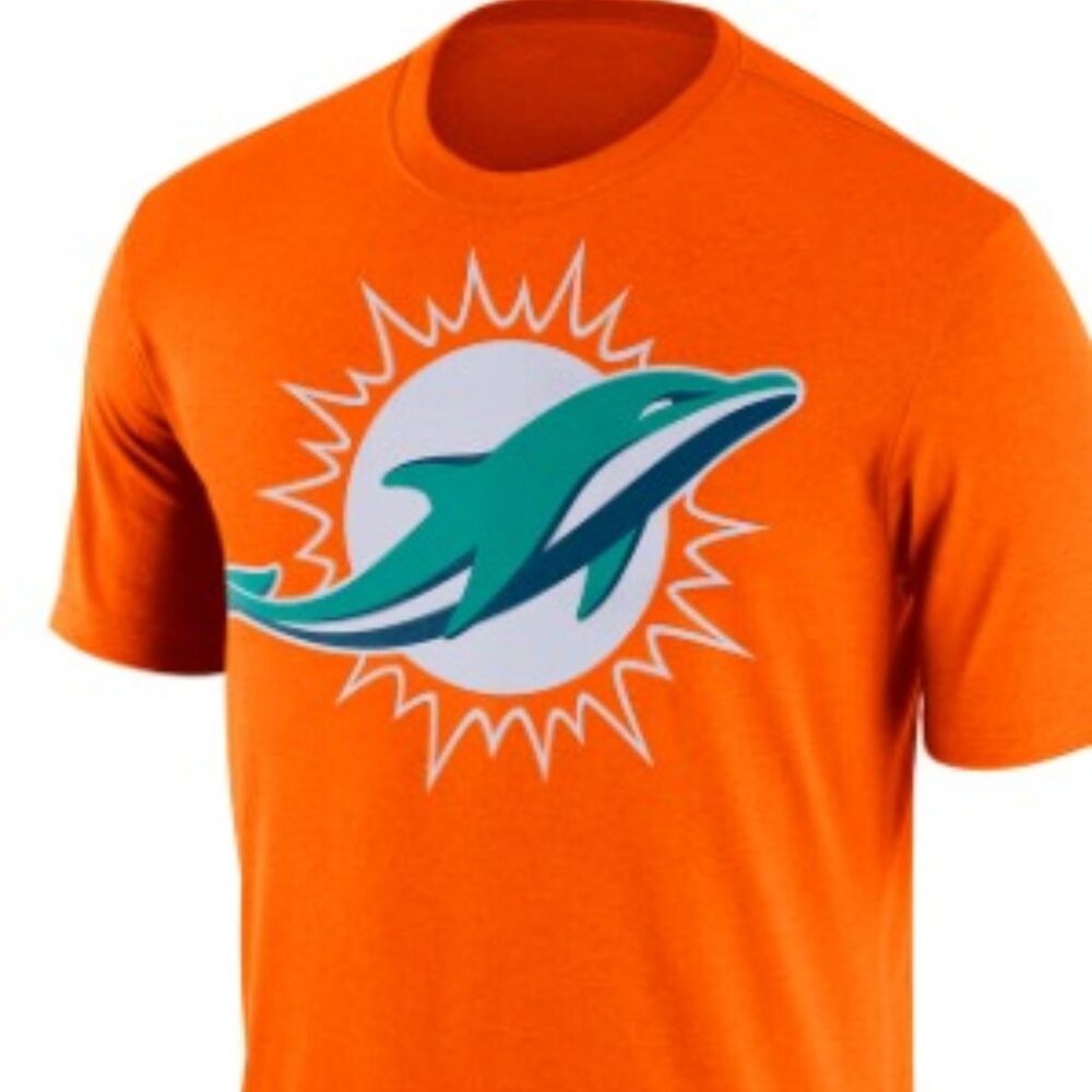 BNWoT Miami Dolphins Vivid Orange The Nike Tee (XXL)